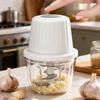 Electric Garlic Crusher With Usb Rechargeable Compact Mini Food Processor For Home Cooking