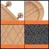 Leopard Car Headrest & Lumbar Support Cushion - Breathable, All-Season Neck Protection Pillow