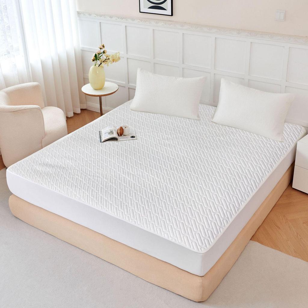 Waterproof, Dustproof, Machine-Washable Mattress Protector – Urine & Stain-Resistant for Home, Hotel, or Dorm Use. In Stock.