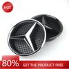 Car Sticker 3D Car Grill Emblem Star Badge Front Grill For Mercedes Benz W204 W205 W213 X253 A B C E S CLA GLB GLC GLE GLS Acces