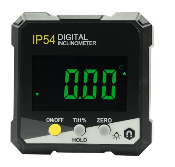 Magnetic Digital Angle Finder with Electronic Laser Gauge Protractor Inclinometer Level Magnets Level Ruler Angle Slope 0-90°
