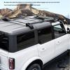 Ford Bronco Roof Rack Crossbar Bracket for Hard Top Luggage Carrier