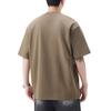 Short-sleeved T-shirt for Men's Summer New Color-blocking Japanese Retro T-shirt for Five-point Sleeves