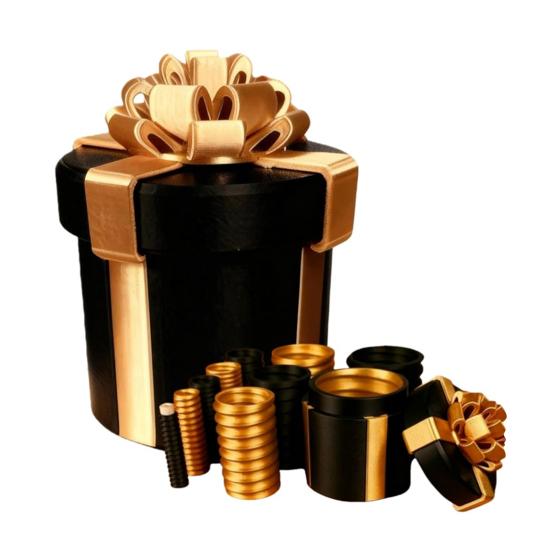 Annoying Nested Screw Gift Box Prank Screw Money Puzzle Boxes for Cash Gift Christmas Gag Gift Boxes for Xmas Party Favors