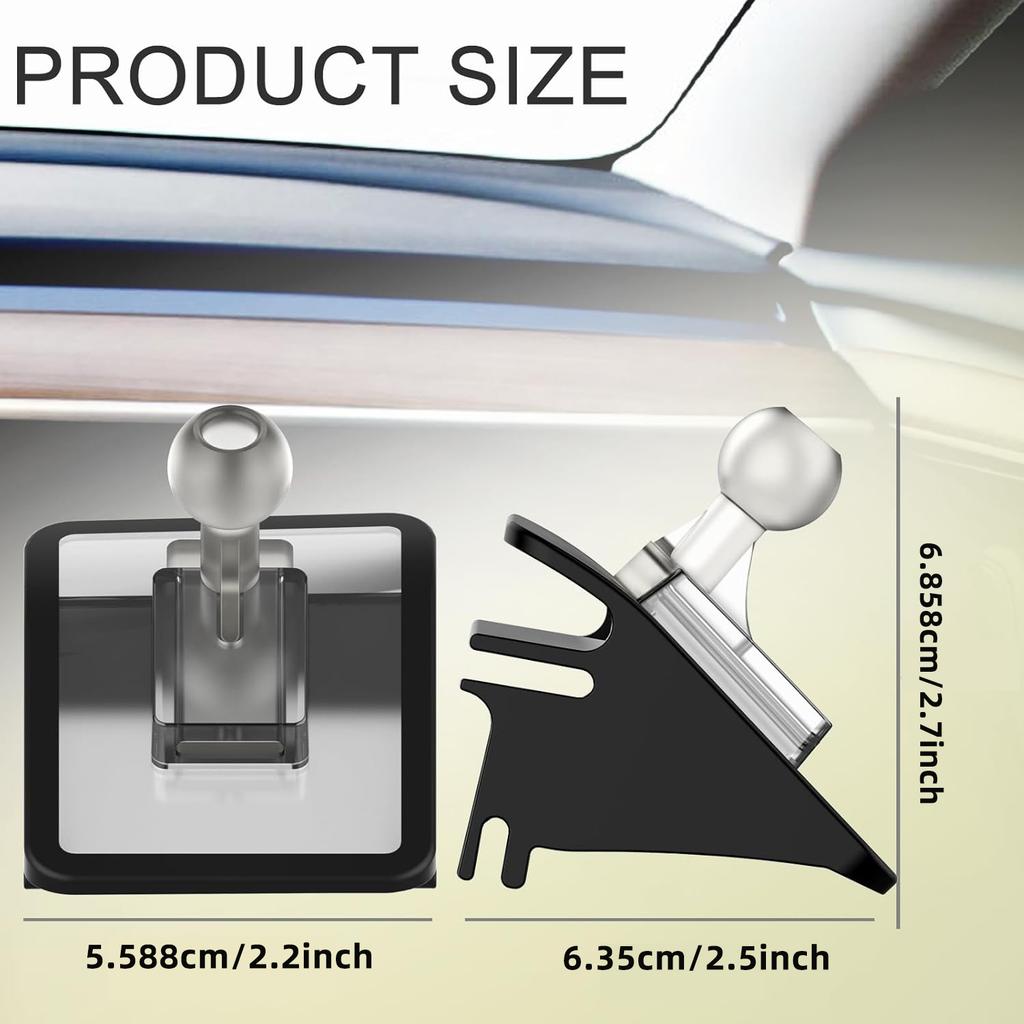 Car Phone Holder For Tesla Model3 Highland Model Y 2019-2025 Metal Mount Adjustable Magnetic Car Phone Support Frame Accessories