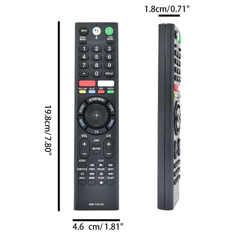 RMF-TX310U Television Remote Control Replace for XBR-65X850F XBR-75X900F XBR-85X900F XBR-55X900F XBR-49X900F Television