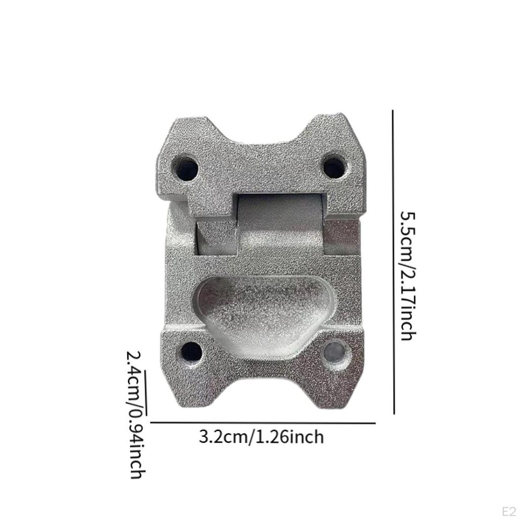 2x Motorcycle Hinges,Accessories,Sturdy,Spare Part, Easy To Install Replacement Trunk Hinge Tail Box