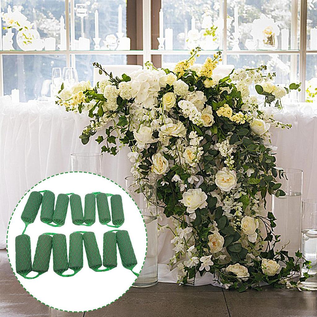 Wedding Garland Floral Arch Foam Blocks Foams Mud Garden Flower Arrangement Foams Mud Base 1 string (total 14 sections)