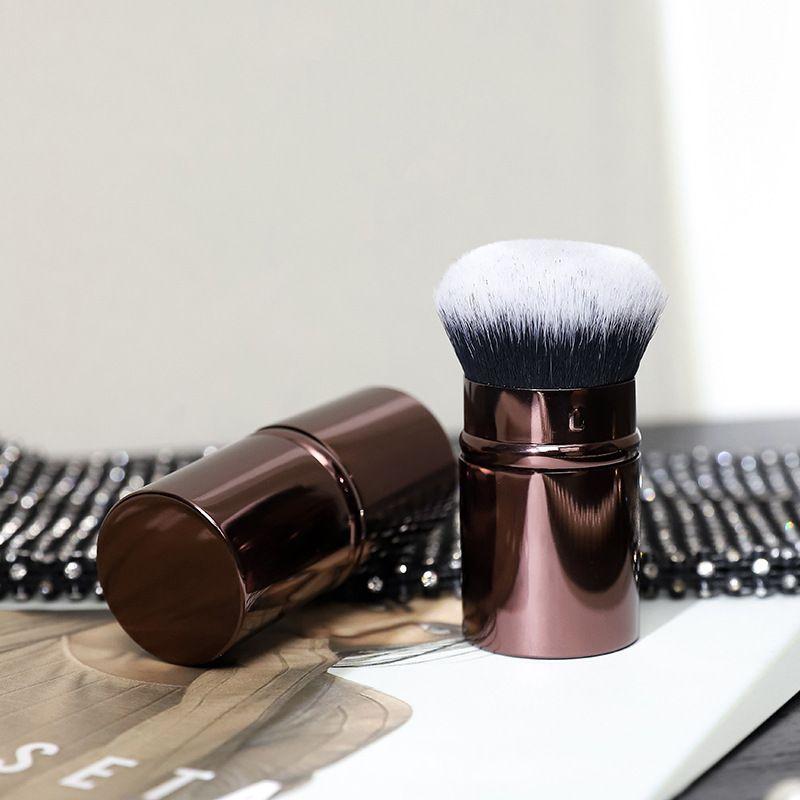 

Новое поступление Портативная выдвижная кисть Кисть для макияжа Цанчжоу Кисть для румян Кисть для рассыпчатой пудры Кисть для пудры Многофункциональные инструменты для макияжа Man-made fiber Black and White