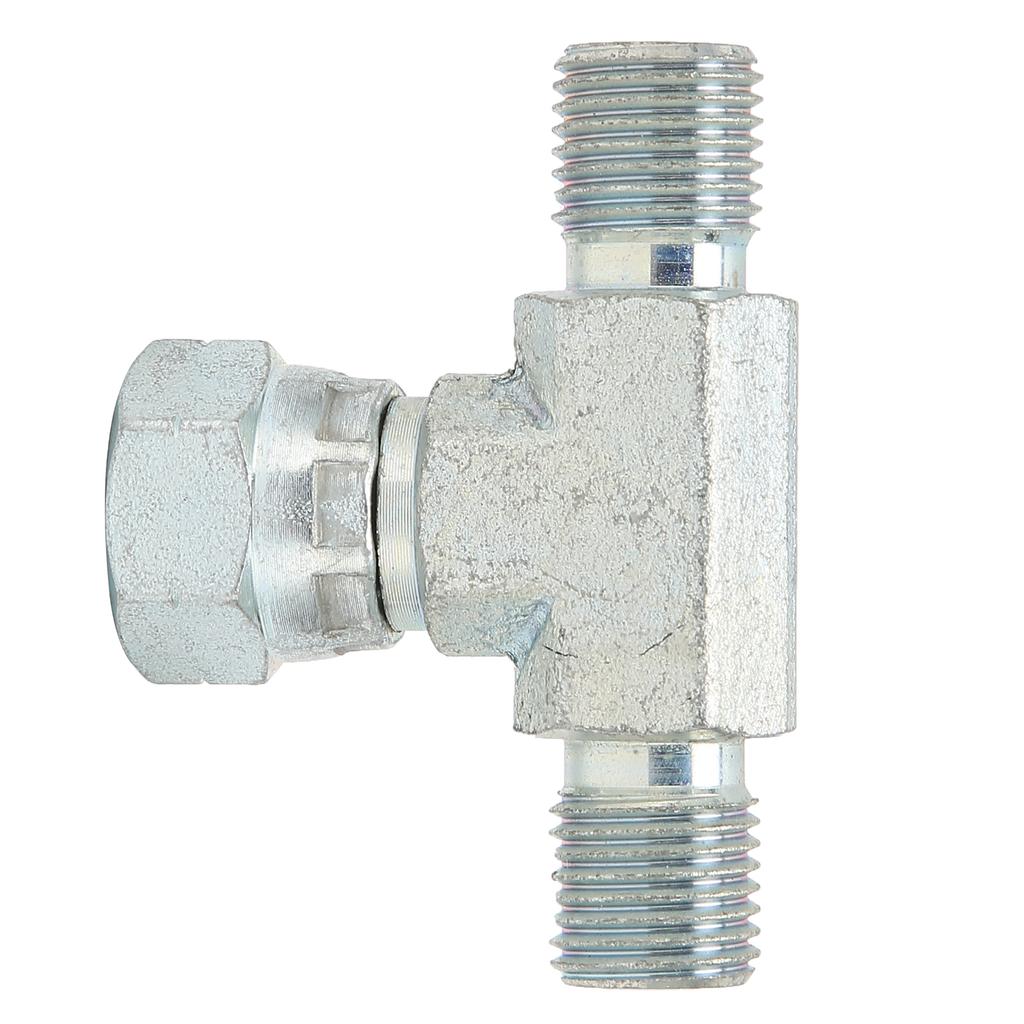 Pulverizator Airless 3?Conector T Metalic pentru Mașină de Pulverizare de Înaltă Presiune Way Joint 14in