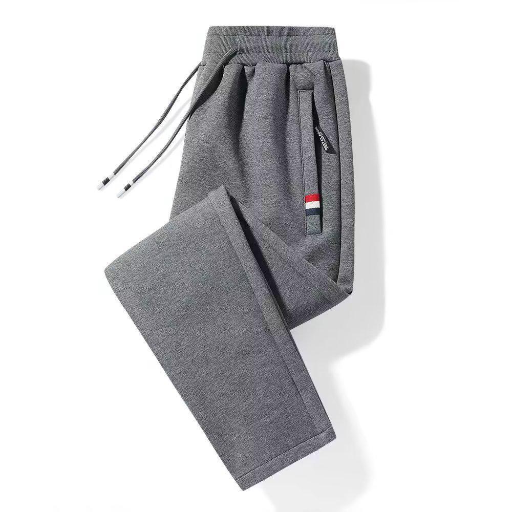 מכנסי טרנינג גברים טרנדיים רפויים - טייצים קז'ואליים לאביב/סתיו