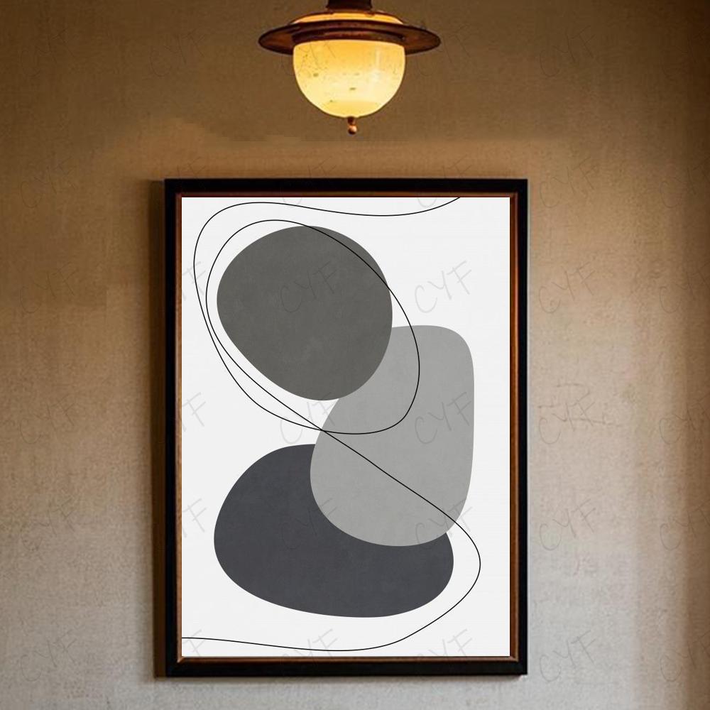 Abstract Bohemian Wall Art Poster High Quality Wall Art for Home Office Bedroom Living Room Hallway Bar Perfect Gift Idea