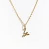 Charms Heart Initial Necklaces for Women,Gold Plated Letter Pendant Necklace, 26 Capital A-Z Stainless Steel Jewelry