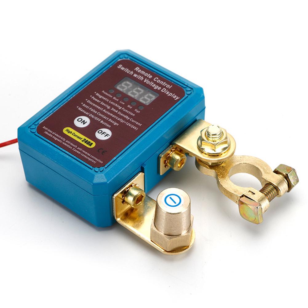 12 V 24V Universal Car Battery Disconnector Car Battery Disconnect Switch Anti-Leakage Protector