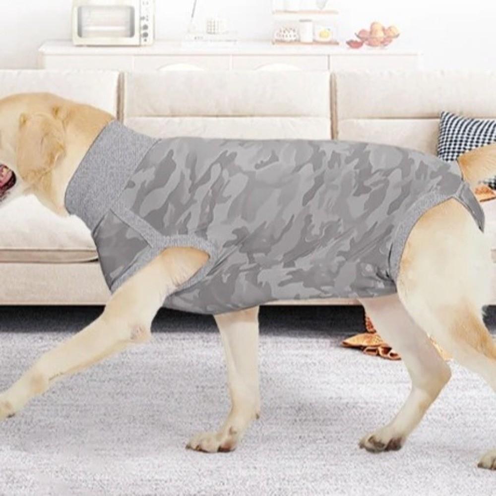 Elastischer Hunde-Genesungsanzug, weicher, atmungsaktiver Hunde-Sterilisationsanzug, waschbare Weste für Vierbeiner, Angstprävention bei Haustieren, Entwöhnungsvorbeugung