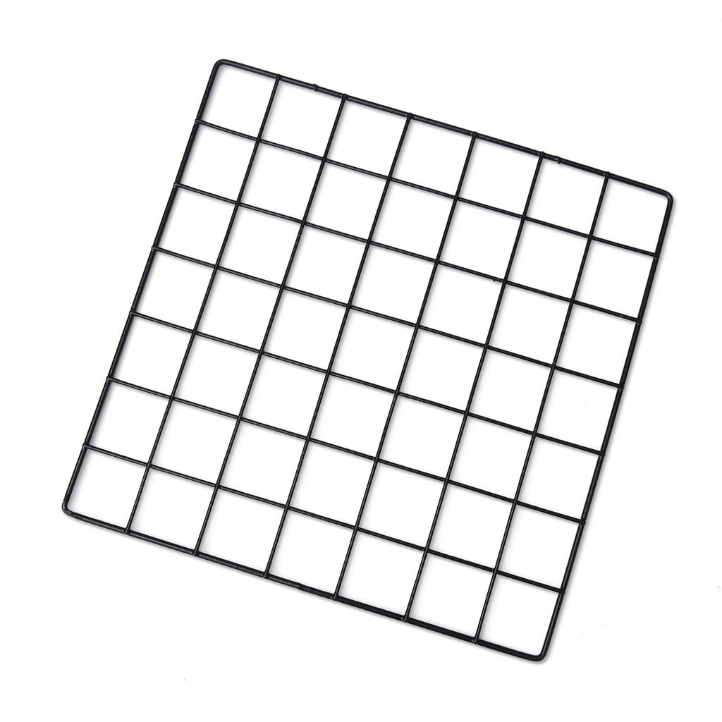 Hanging Photo Frame Metal Wall Mesh Grid Bedroom Living Room Iron Multi ...