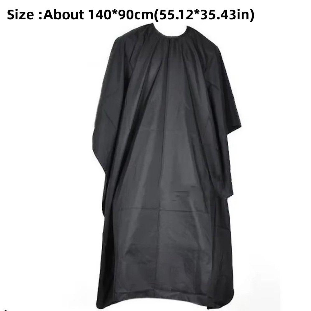 Black Hairdressing Cape Professional Hair- Salon Barber Cloth Wrap Protect Gown Apron Waterproof Cutting Gown Hair Cloth Wrap