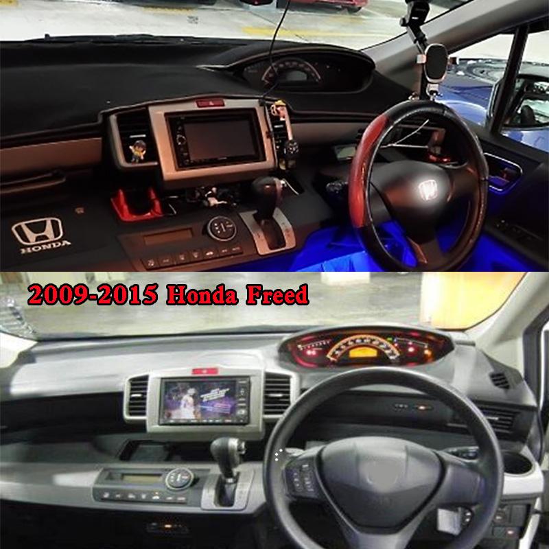 For 2009-2015 Honda Freed GB3 GB4 GP3 Dashmat Anti-Slip Dash Mat Dashboard Cover Instrument Panel Sunscreen Pad