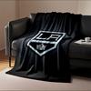 LA Kings Logo Blanket Design print blanket soft and cozy perfect for the living room bed sofa or a nap,gift