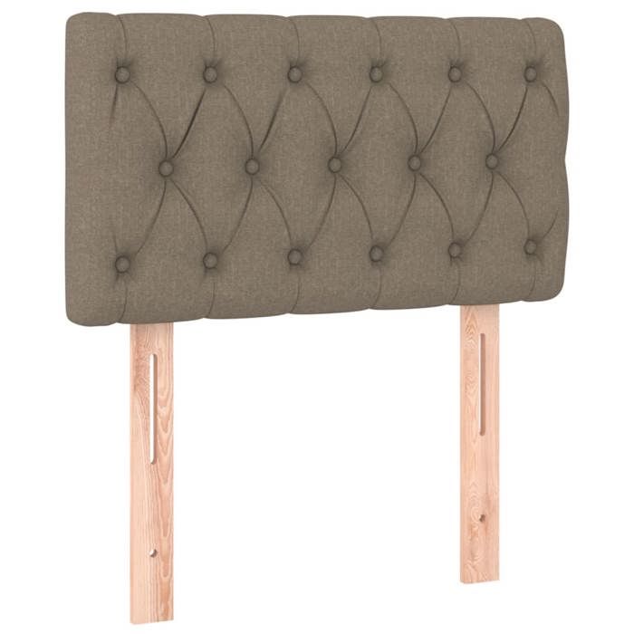 VidaXL Headboard Bedroom Furniture Bed Accessory Single Bed Headboard Home Interior Taupe 346302
