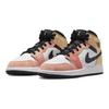 Air Jordan 1 Mid SE GS Flight Club Kids Sneakers Pink Magic-Ember Sundial DX4365-800