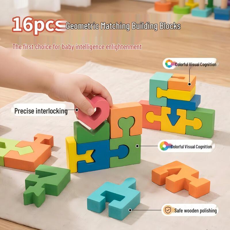 JEPPE Kids Educational Building Block Set
