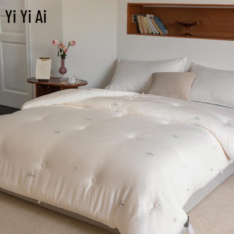 Yiyiai 60S Jacquard Polyester Steppdecke (Sojabohnen-Serie)