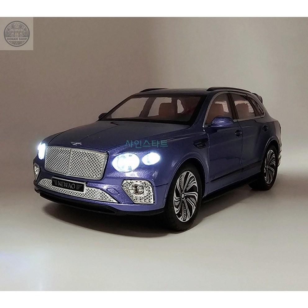 Bentley Bentayga SUV Diecast Model 1:24 Scale, Purple