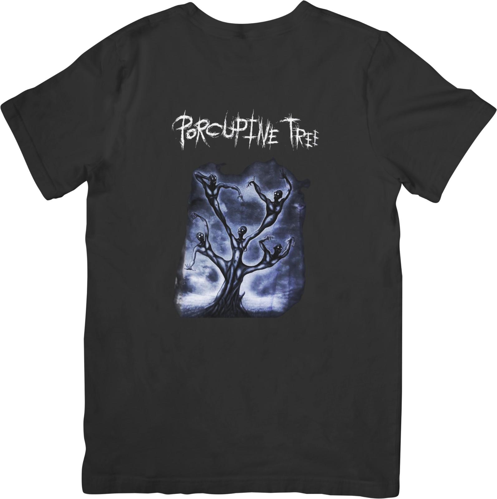 Porcupine Tree Music Unisex Fit for Men  Women Quality Cotton T-Shirt Black XXXXL
