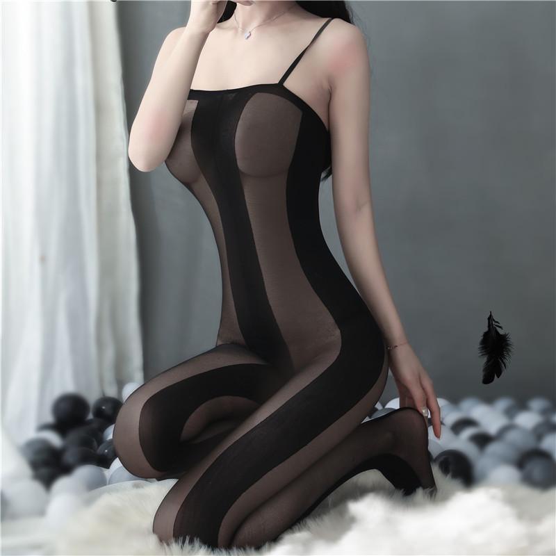 Long Night Women's Sexy Transparent Fishnet Lingerie Bodystocking