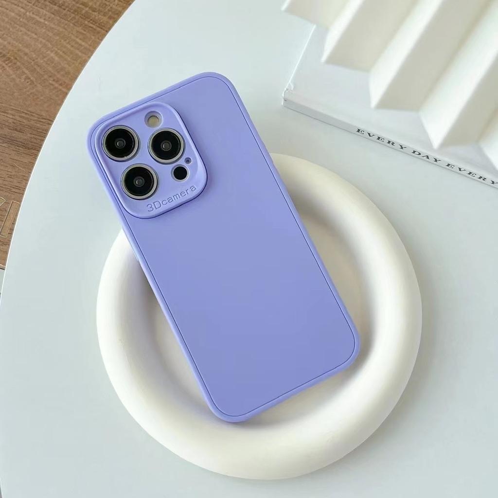 Aplicabil Pentru IPhone16Pro Silicon Mat Tpu Gaura Fină Apple 15 Pachet Complet Anti-cădere Carcasă Moale de Protecție