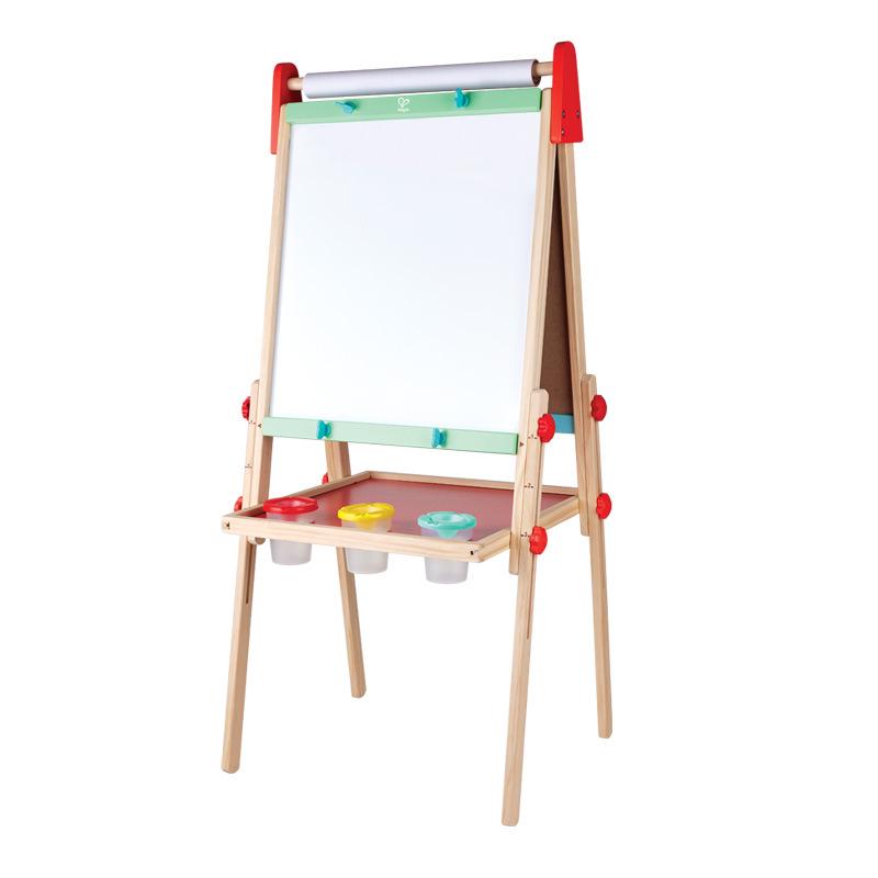 Hape Double-Sided Kids Easel & Portable Drawing Board (Ages 3-6)