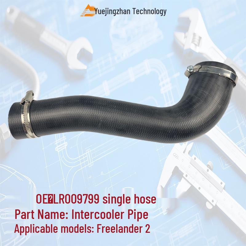 LR009799 Single Intercooler Rubber Hose for Land Rover Freelander 2