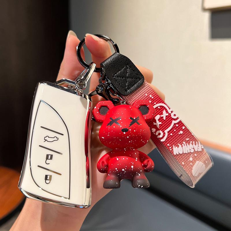 Lexus Key Case for UX260H, ES200, RX, NX, LX - Women's Car Key Bag Shell & Buckle