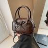 Small bag women's versatile new bow messenger bag women's high-end portable pillow bag