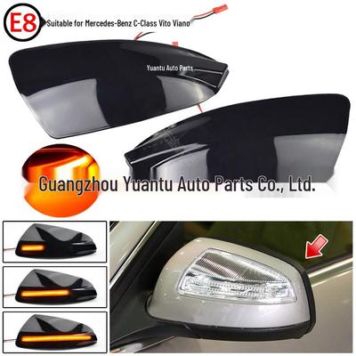 Dynamic Turn Signal Rearview Mirror Light for Mercedes-Benz C-Class W204 W639 Viano