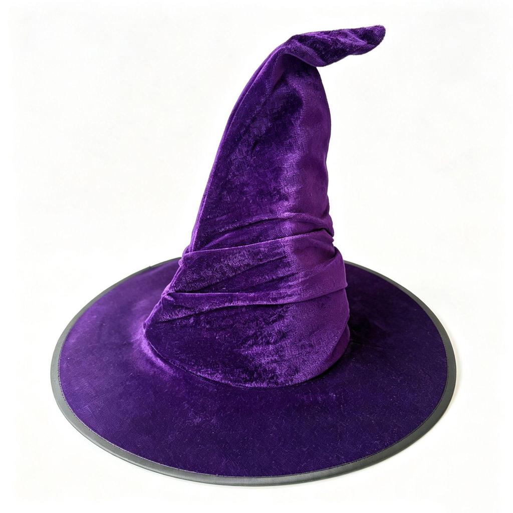 Kids & Adults Halloween Wizard Witch Costume Hat Party Supplies