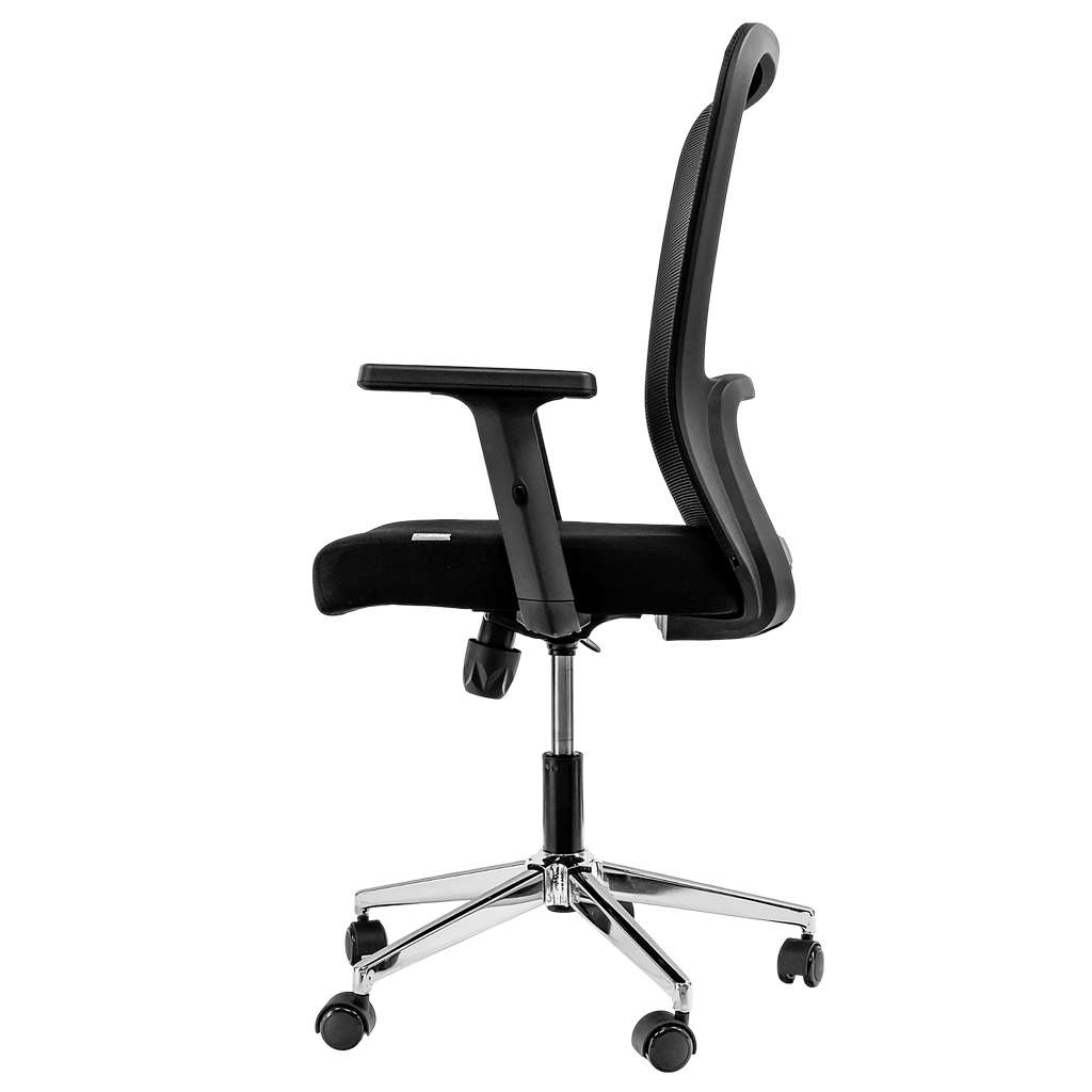 Furvero Norma BM/A1D/L1D Black N Swivel Office Chair