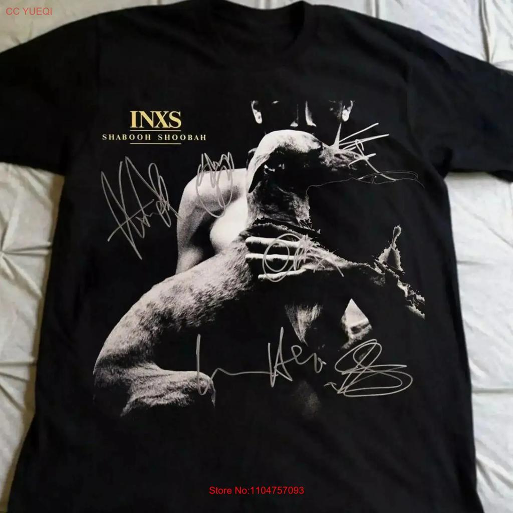 Inxs Shabooh Shoobah T Shirt S 4xl Signature Black Vintage Graphic Breathable Comfortable Soft Top For Everyday Wear