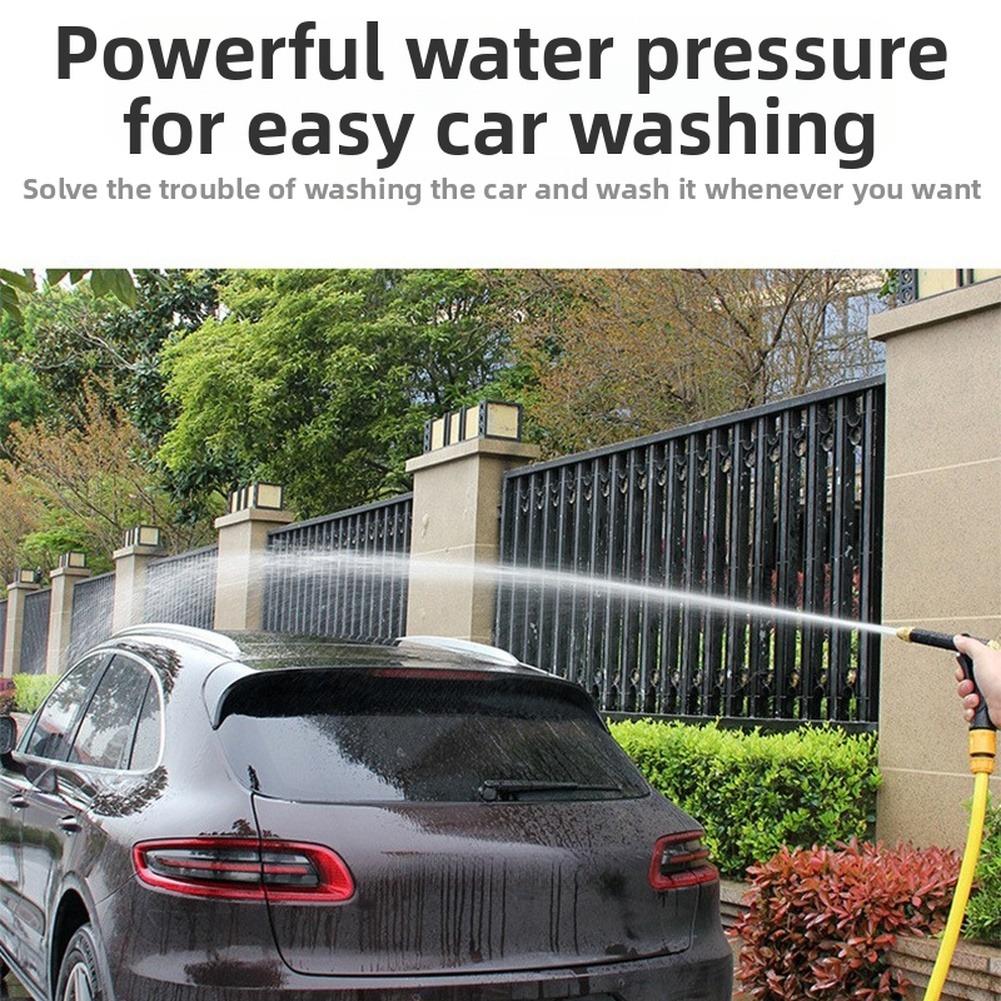 Car Wash Sprayer Garden Hose Nozzle For Garden Watering High Pressure Water Flow Adjustable 360 Rotation Multiple Spray Patterns