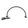 Half Moon Nail Desk Lamp 3 Colors Dimming Eye Care Aluminum Alloy PVC USB Half Moon Table Lamp for Nail Art Salon Home