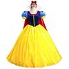 Large size, Halloween costume, adult, sexy cape Snow White, queen stage costume