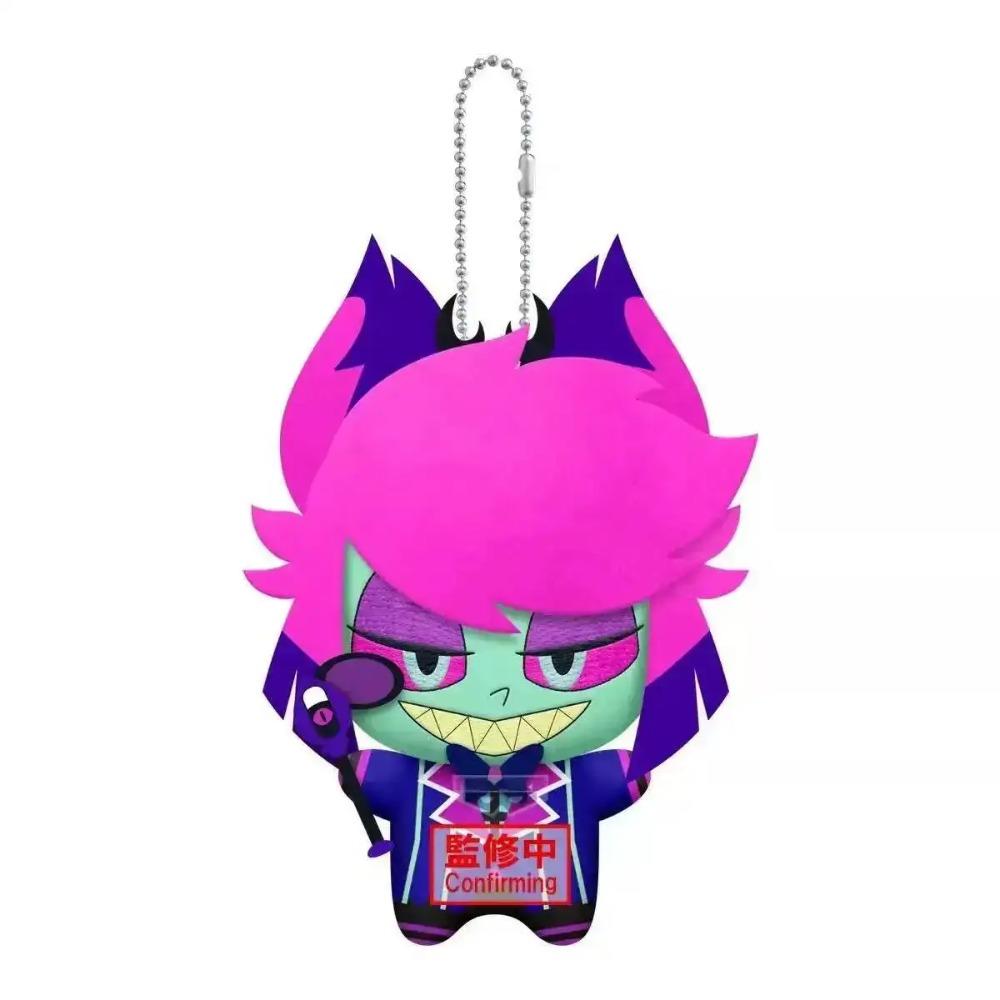 10cm Anime Hell Inn Cotton Doll Hazbin Hotel Lucifer Peripherals Toy Hot Movie Cute Imitation Plush Doll Pendant Gift For Fans