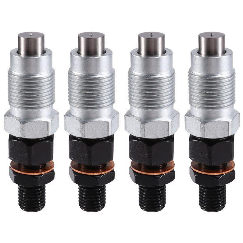 4Pcs Fuel Injector 1C010-53010 1C010-53900 For Kubota V3 V3300 V3600 T V3800 Automotive Parts