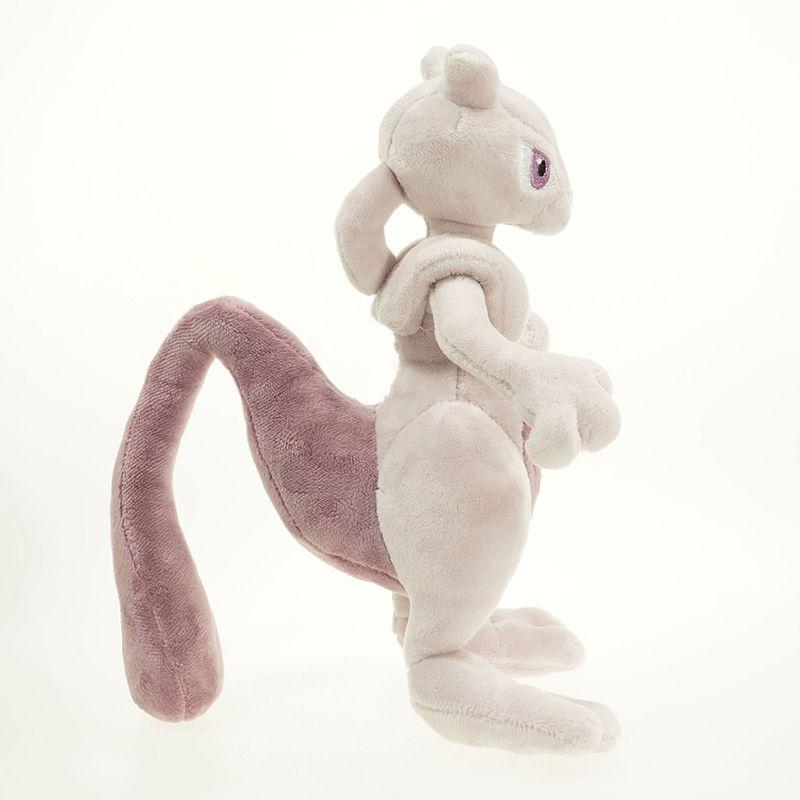 High Quality Pokemon Mega Mewtwo Plush Figure Soft Stuffed Doll Ideal Kids Gift