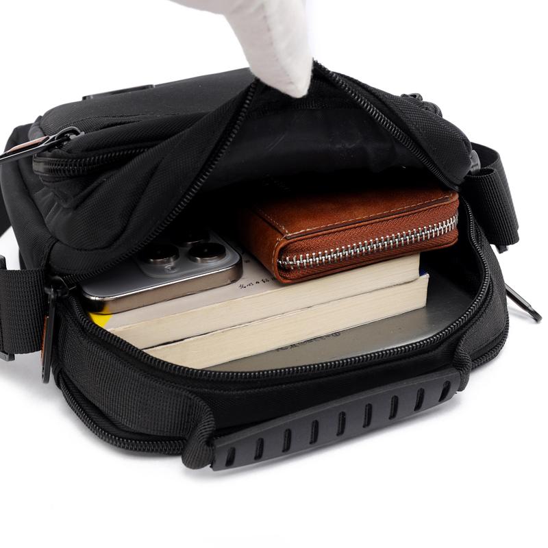 Herren Umhängetasche Business Freizeit Große Kapazität Tragbare Handtasche Mehrschichtig Wasserdicht Sommer Herren Umhängetaschen