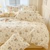 Red Bean Class A Pure Cotton 3-Piece Bedding Set for Dorms