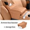 Fit For Haval H9 2rd 2024 2025 Car Armrest Box Height Increase Pad Leather Protective Cover Storage Bag Auto Styling Accessories