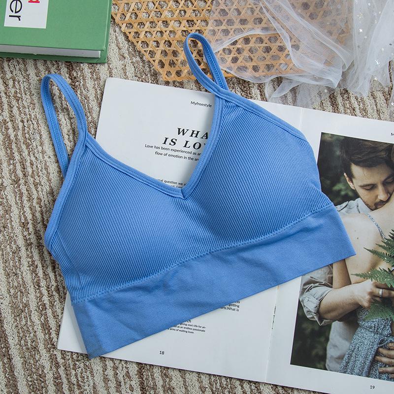 Стильный спортивный жилет U-образной формы с открытой спиной от Kaka: Сексуальный, дышащий, беспроводной женский топ-труба One Size