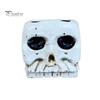 Dark Atmosphere Game Prop Skull Dice for Adults, Gothic Resin Shaped Halloween Desktop Ornament 6 Sided Entertainment, Party Favors Skeleton